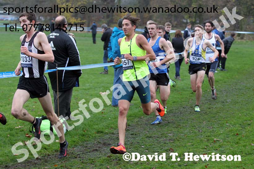 Senior men's European Cross Country Trials, Sefton Park, Liverpool. Photo: David T. Hewitson/Sports for All Pics